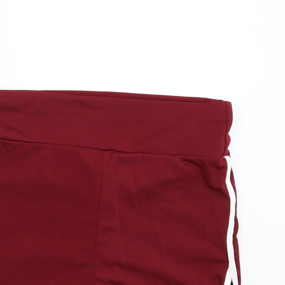 Preworn Womens Red   Hot Pants Shorts Size 28