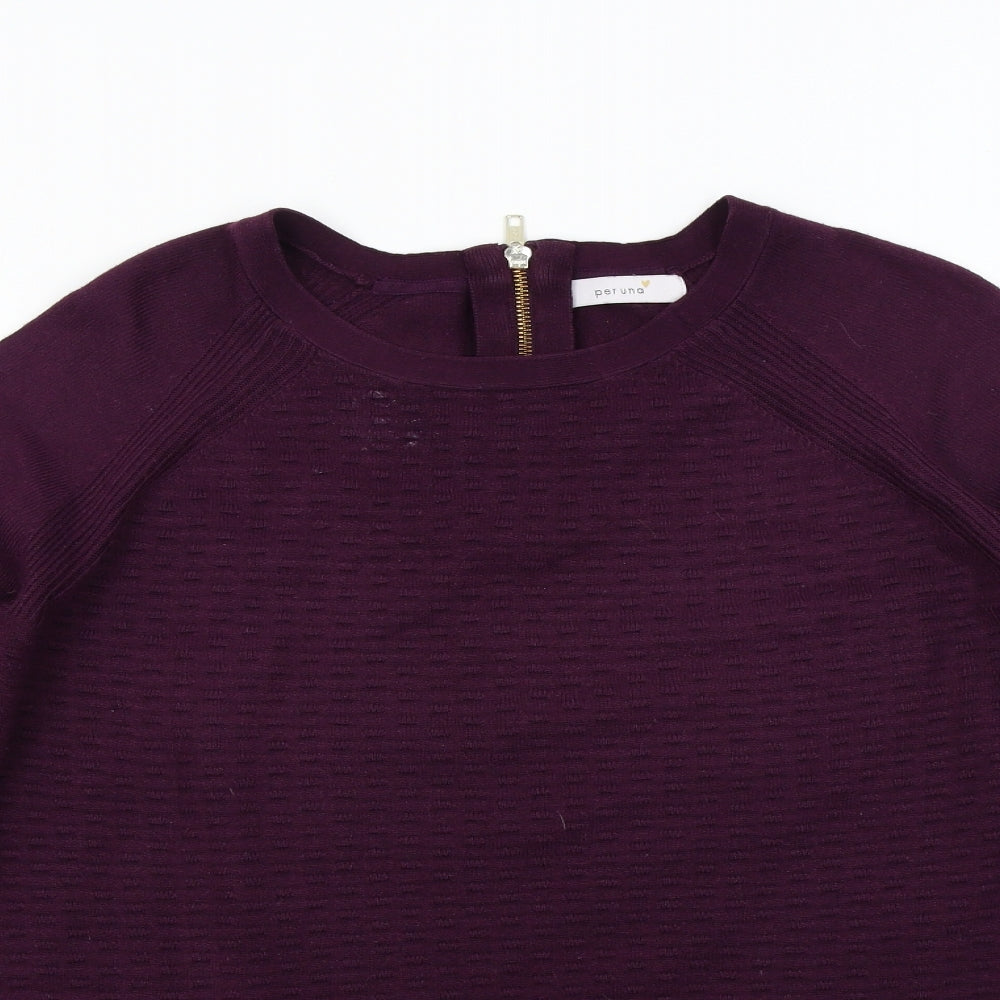Per Una Womens Purple   Pullover Jumper Size 12