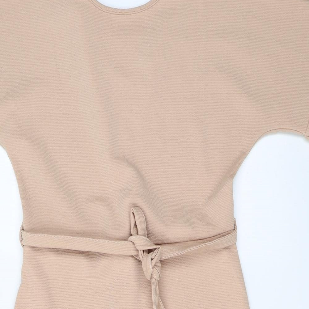Collection London Womens Beige   Bodycon  Size 10