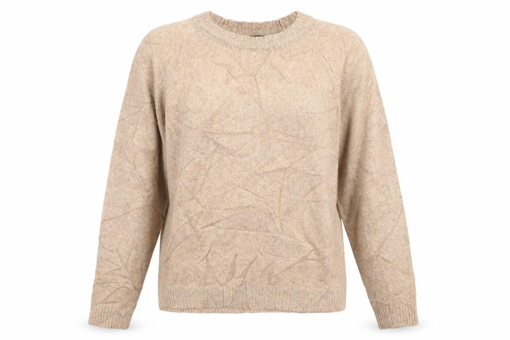Front view of Vera Moda women’s gold jumper, size S
