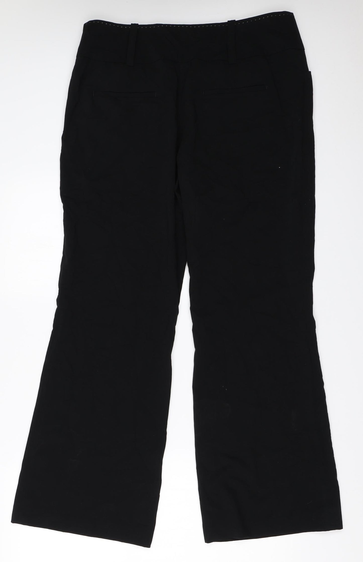 NEXT Womens Black   Trousers  Size 14 L30 in