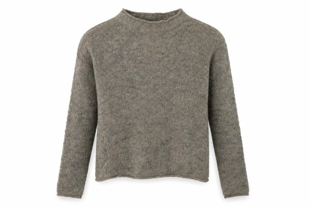 Zara Womens Grey   Pullover Jumper Size S