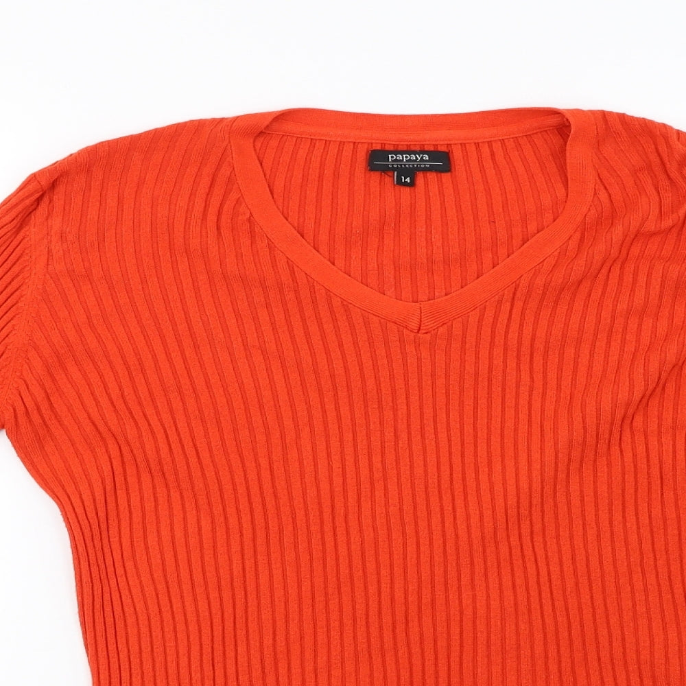 Matalan Womens Red   Pullover Sweatshirt Size 14