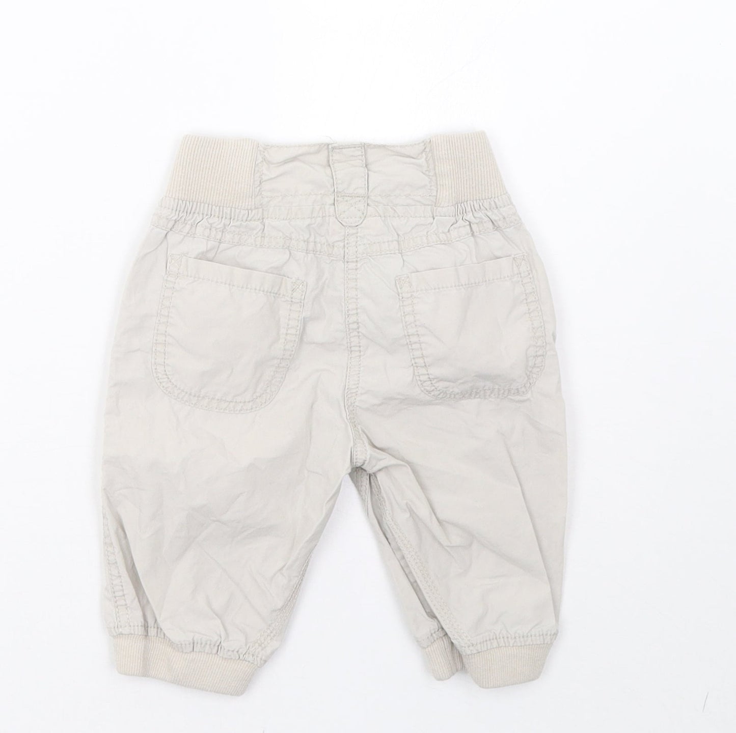 Cherokee Girls Beige   Cargo Trousers Size 12-18 Months