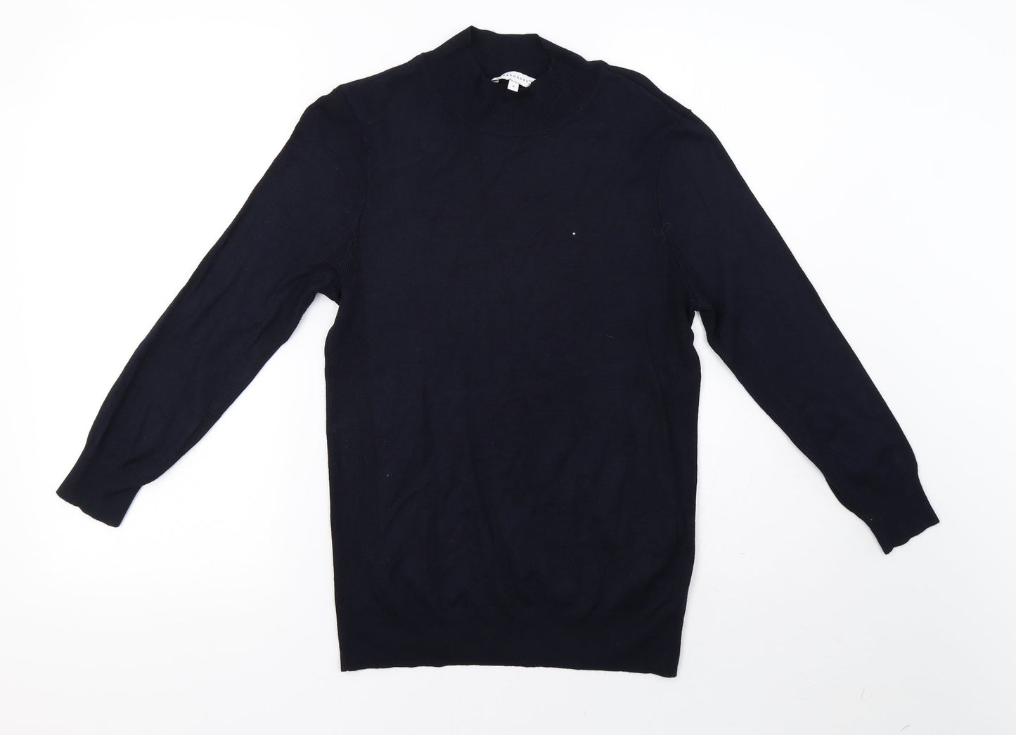 Warehouse Womens Blue   Pullover Sweatshirt Size S