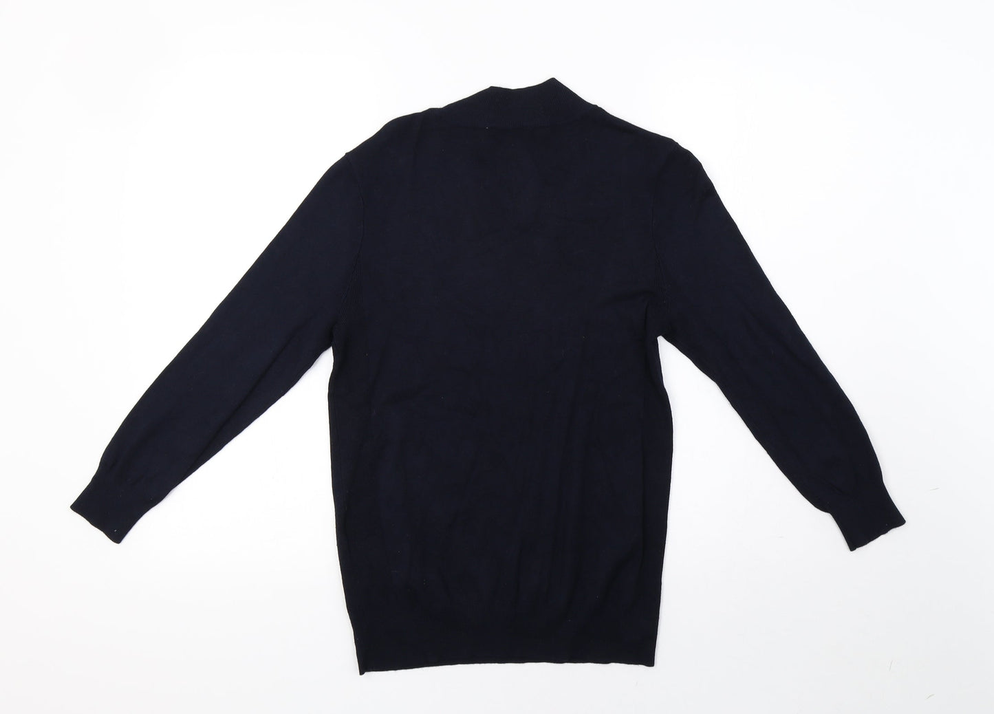 Warehouse Womens Blue   Pullover Sweatshirt Size S