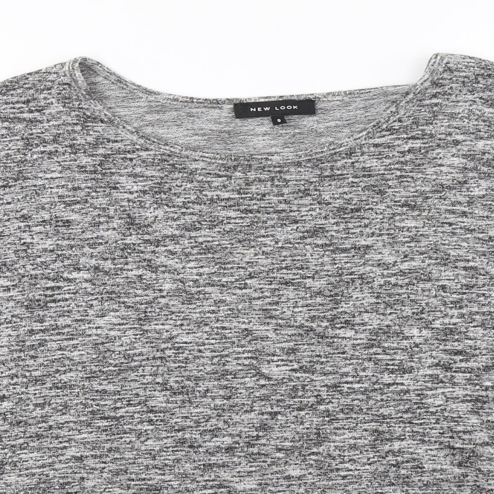 New Look Womens Grey   Pullover Sweatshirt Size S