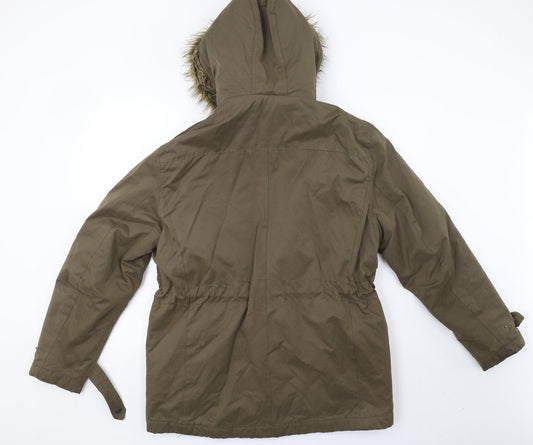 Matalan Womens Green    Coat Size L