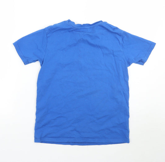 George Boys Blue   Basic T-Shirt Size 10-11 Years
