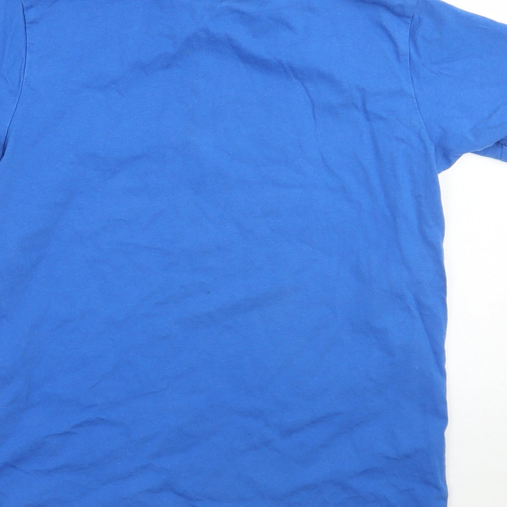George Boys Blue   Basic T-Shirt Size 10-11 Years