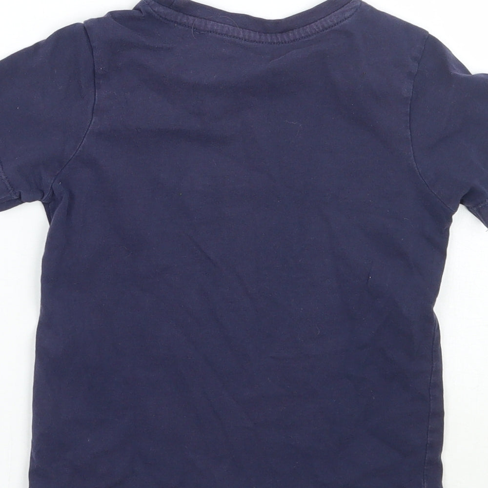 Nutmeg Girls Purple   Basic T-Shirt Size 2 Years