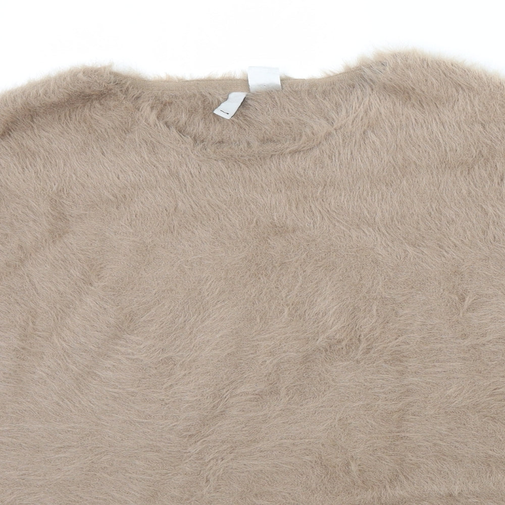 H&M Womens Brown   Pullover Jumper Size M