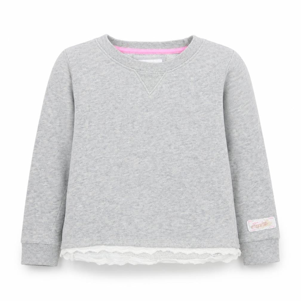 H&M Girls Grey   Pullover Jumper Size 9 Years