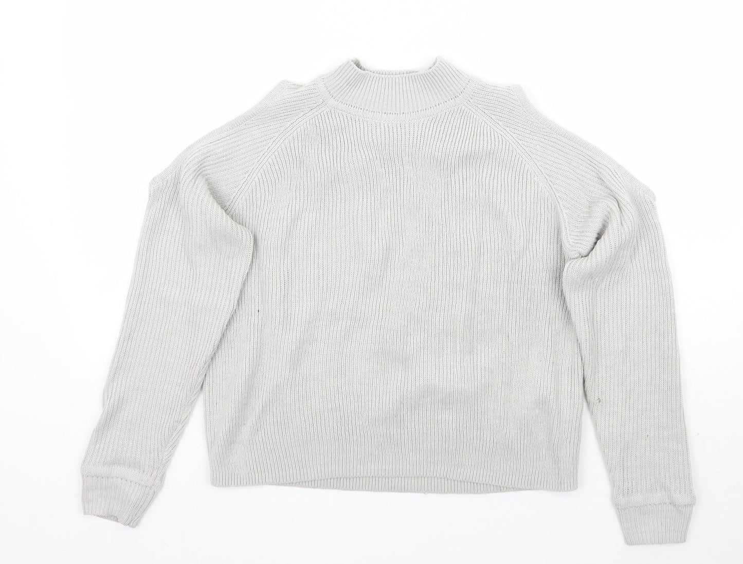 H&M Womens Grey   Pullover Jumper Size XS
