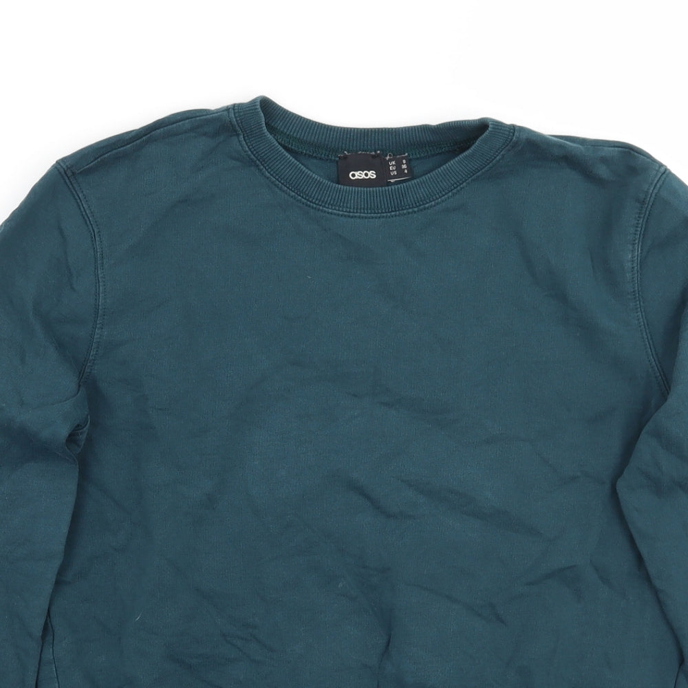 ASOS Womens Green   Pullover Jumper Size 8