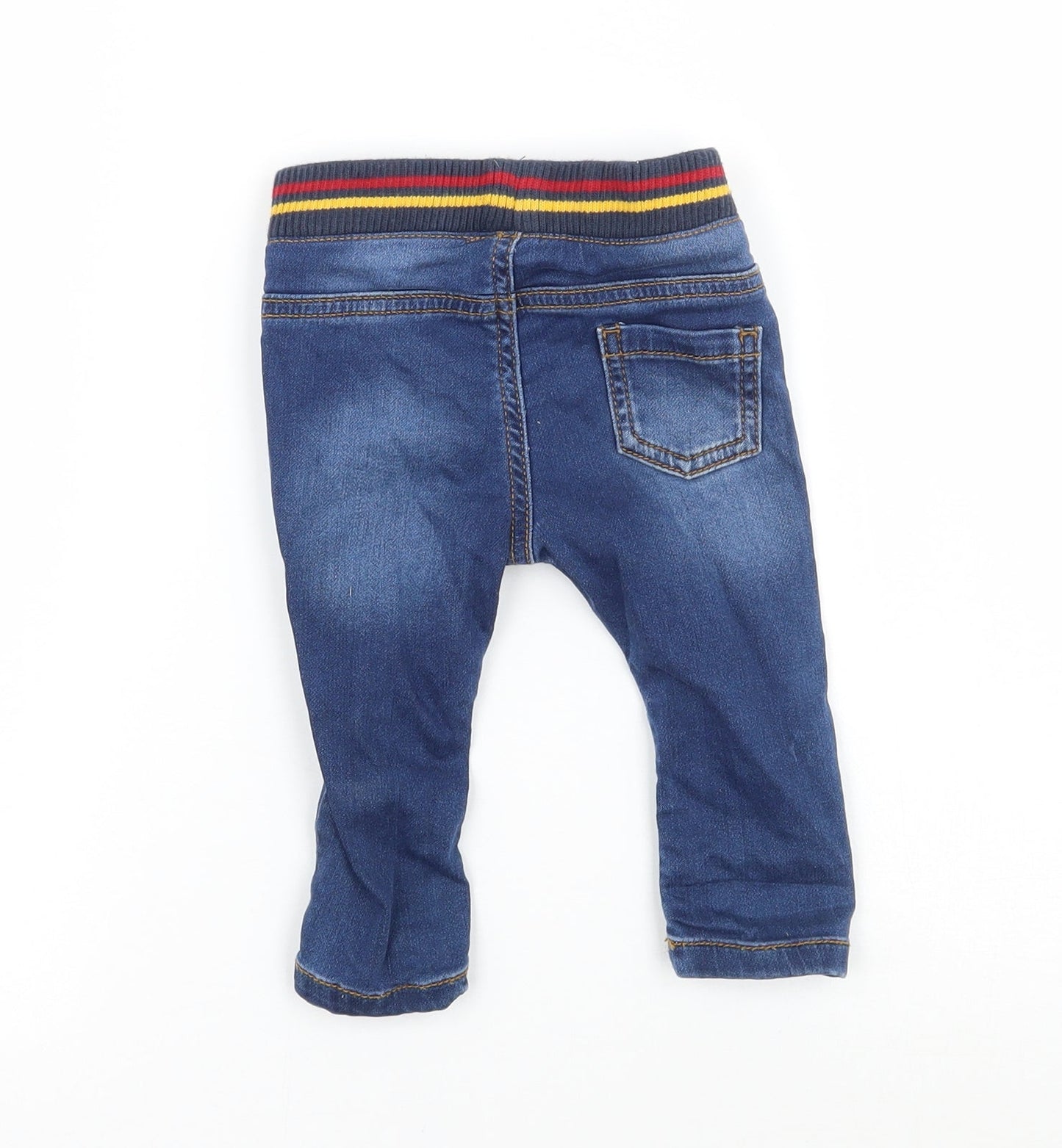 Nutmeg Boys Blue   Capri Jeans Size 3-6 Months