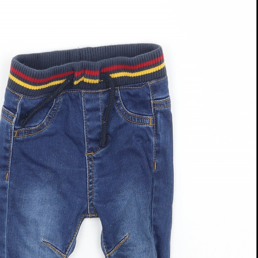 Nutmeg Boys Blue   Capri Jeans Size 3-6 Months