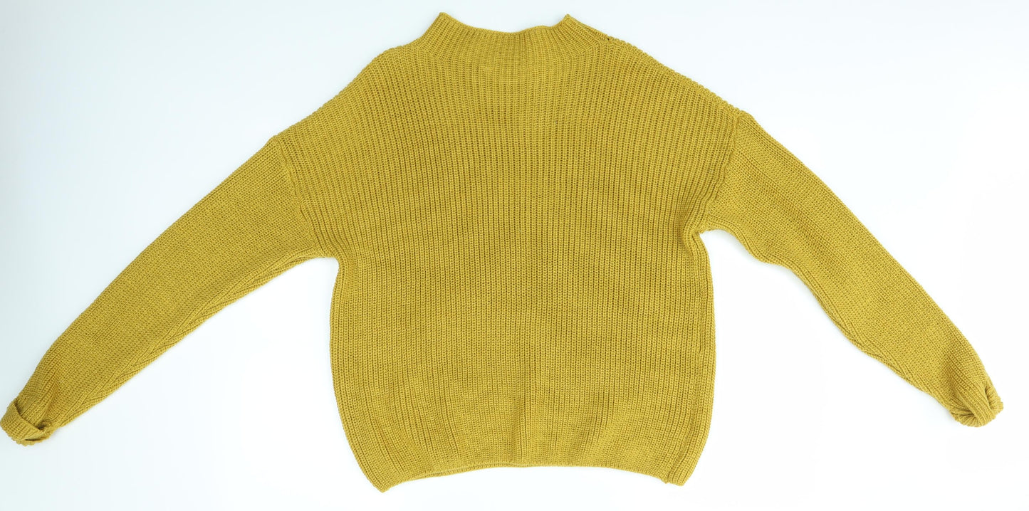 Primark Womens Yellow   Pullover Jumper Size XL