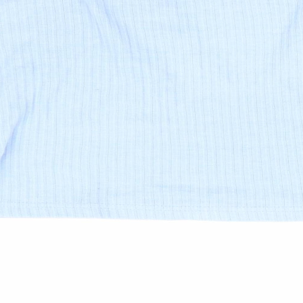 Missguided Womens Blue   Cropped T-Shirt Size 12