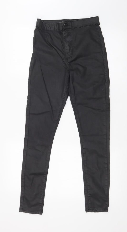 Topshop Womens Black   Skinny Jeans Size 28 in L32 in