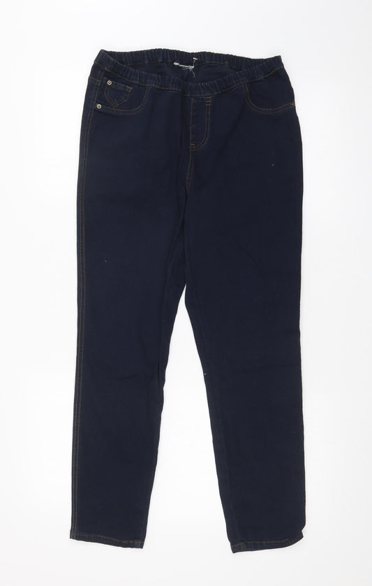 Preworn Womens Blue   Jegging Leggings Size 28 in L25 in