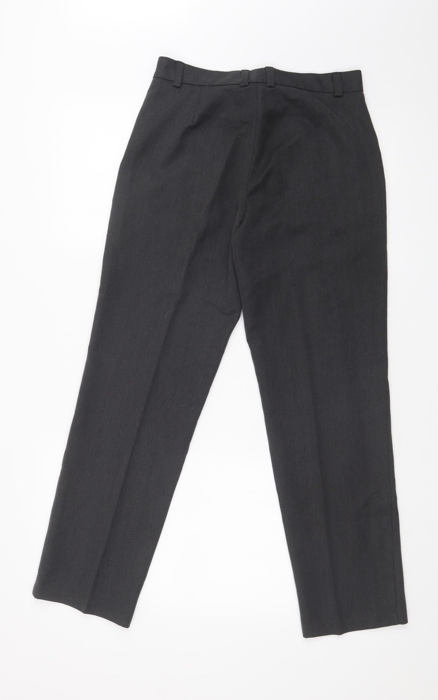 M&S  Womens Grey Animal Print  Trousers  Size 8 L26 in