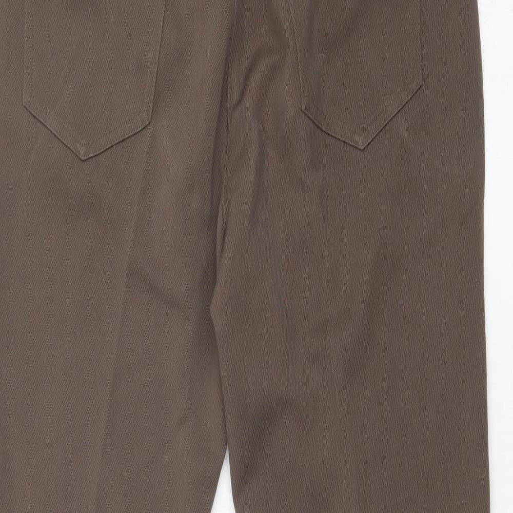 M&S Womens Beige   Trousers  Size 10 L25 in