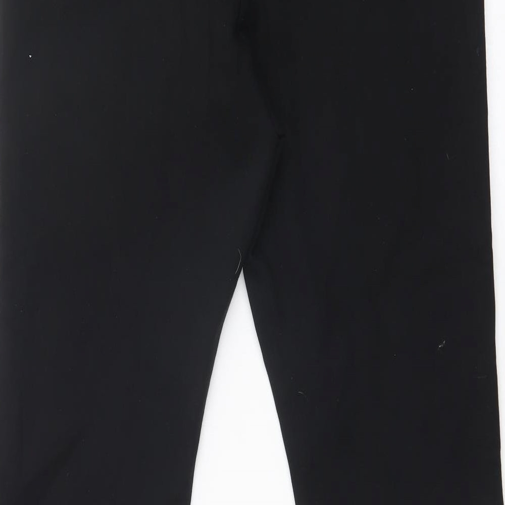 M&S Womens Black   Trousers  Size 32 in L25 in