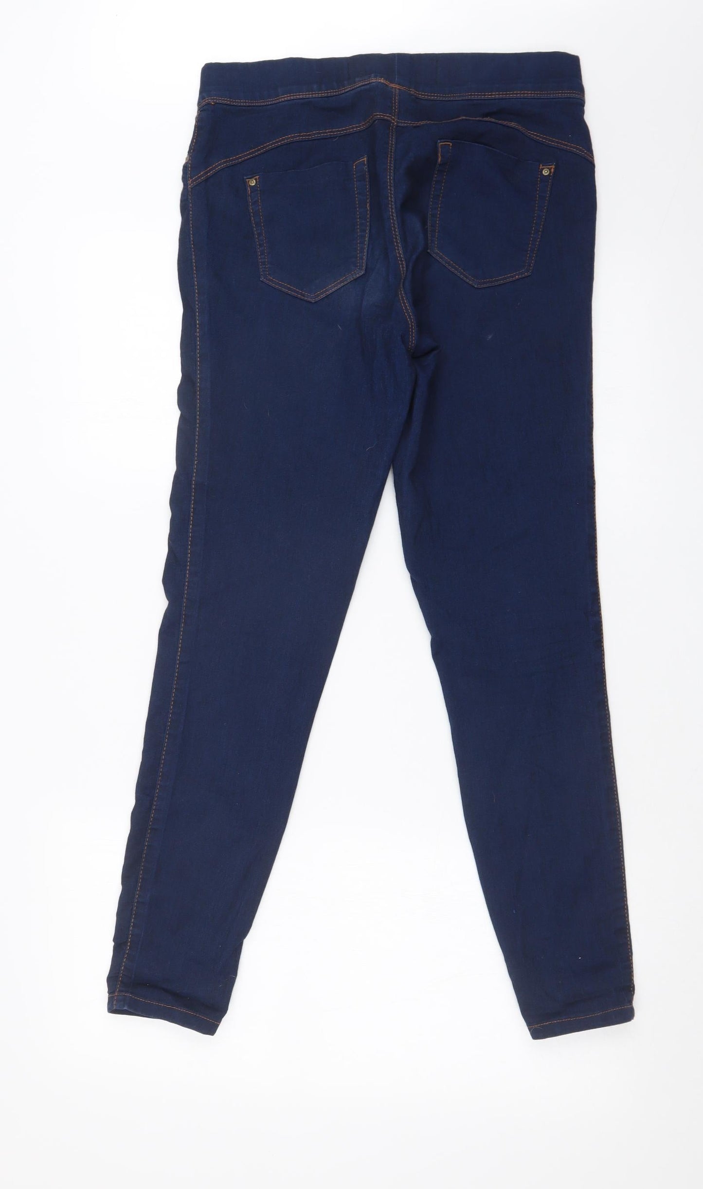 DENIM CO Womens Blue   Jegging Leggings Size 12 L27 in