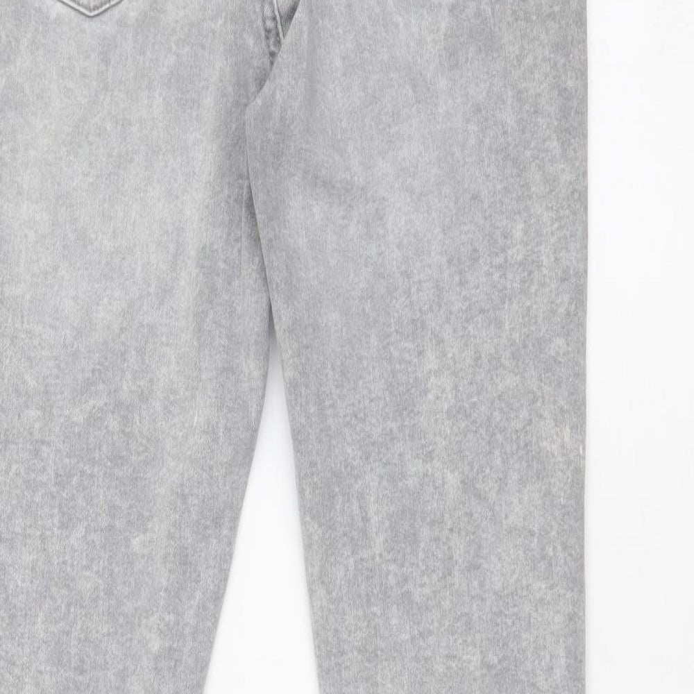 DENIM CO Womens Grey   Skinny Jeans Size 12 L26 in