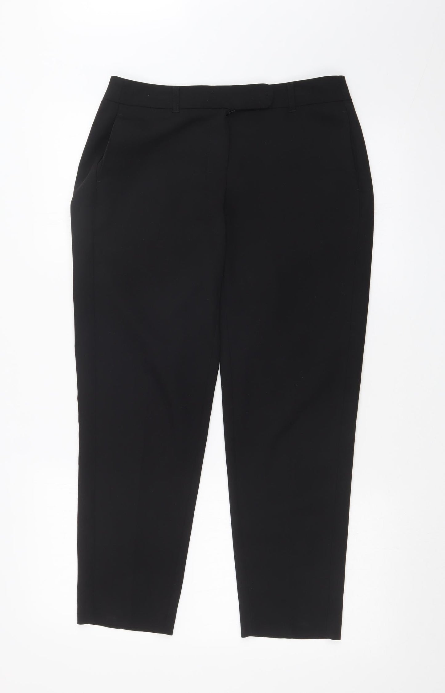 Dorothy Perkins Womens Black   Trousers  Size 8 L26 in
