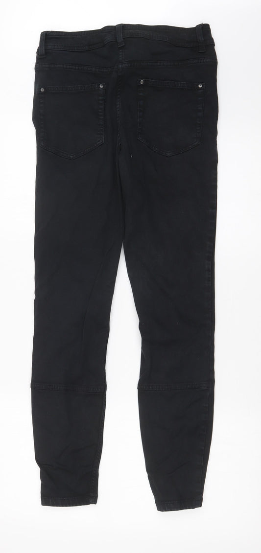 NEXT Womens Black   Skinny Jeans Size 10 L28 in