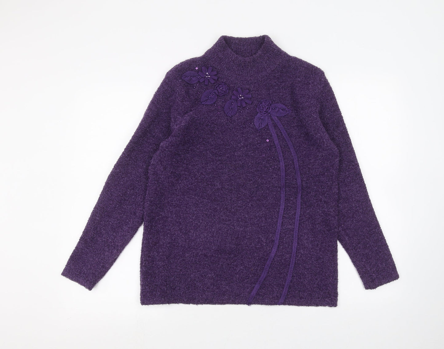 fay louise Womens Purple   Pullover Jumper Size S
