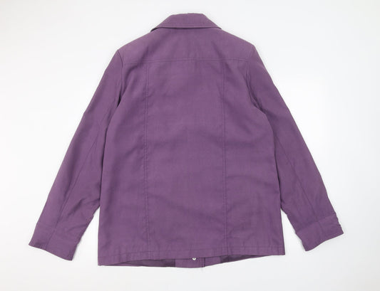 EWM Womens Purple   Jacket  Size 16
