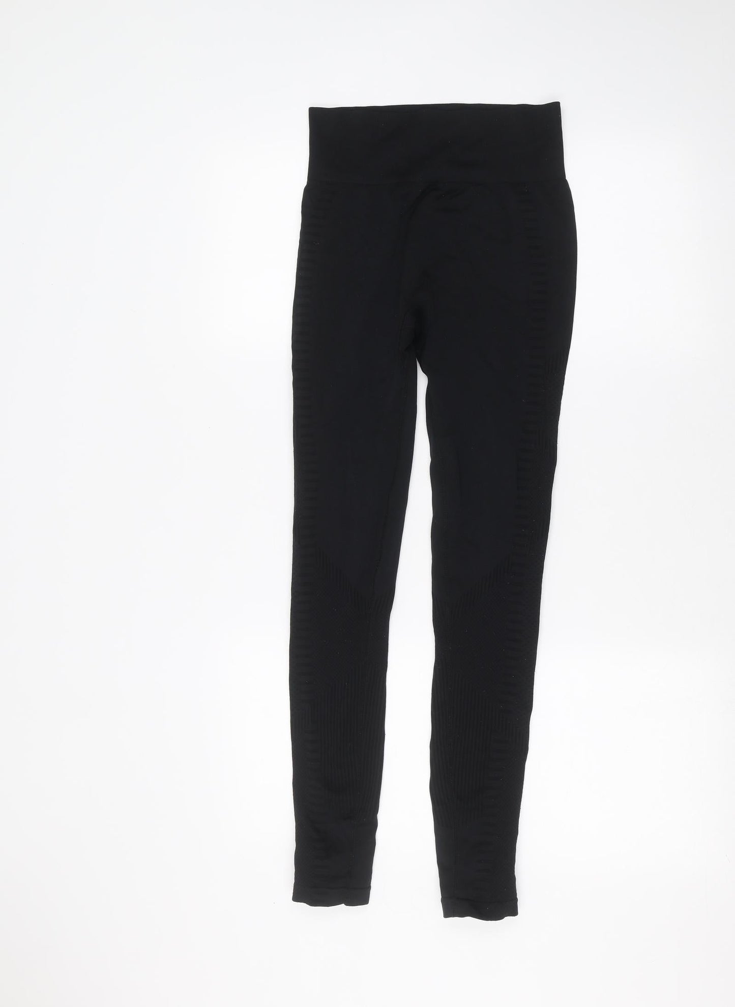 South Beach Womens Black   Jogger Leggings Size XS L26 in