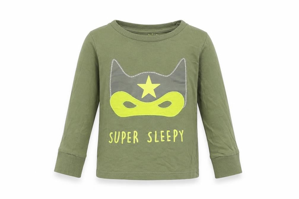 Mothercare Boys Green    Pyjama Top Size 3-4 Years