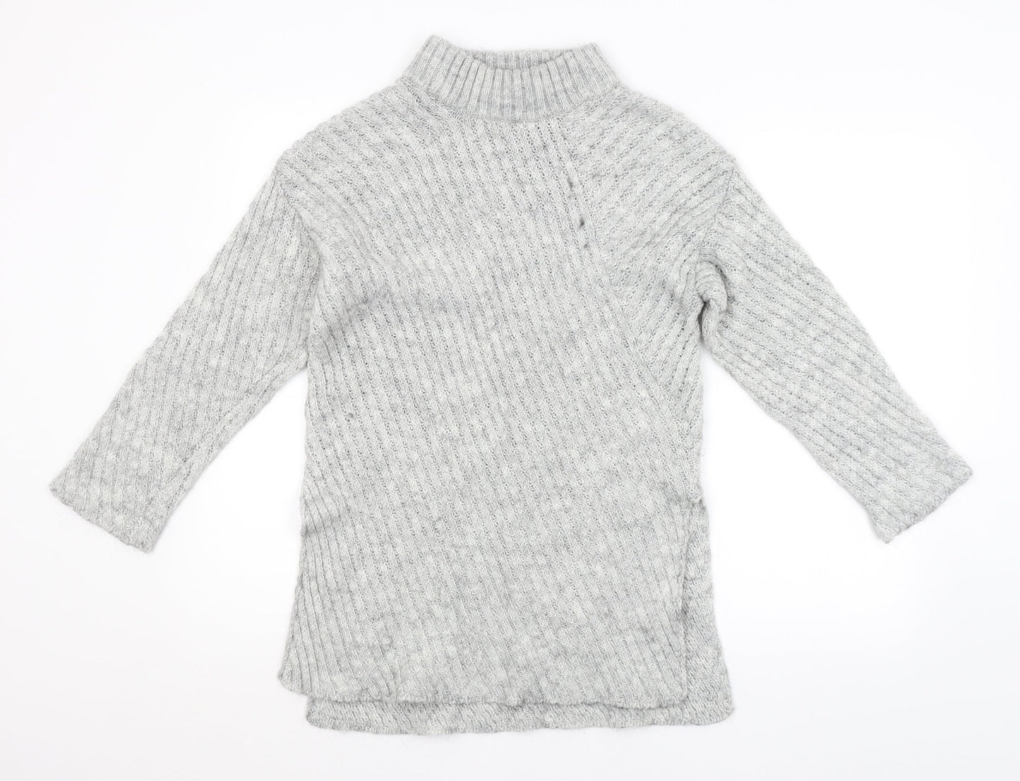 Atmosphere Womens Grey Striped  Pullover Jumper Size 10