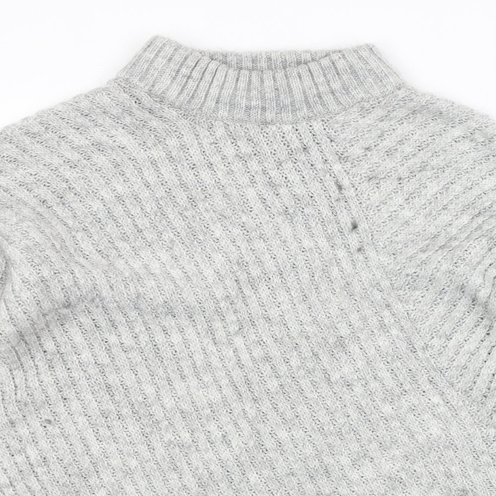 Atmosphere Womens Grey Striped  Pullover Jumper Size 10