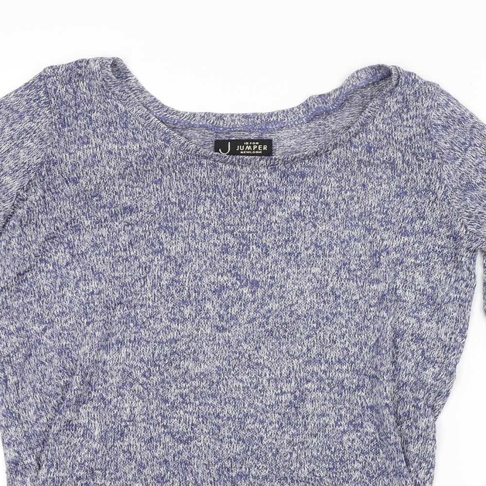 New Look Womens Blue   Pullover Jumper Size 8