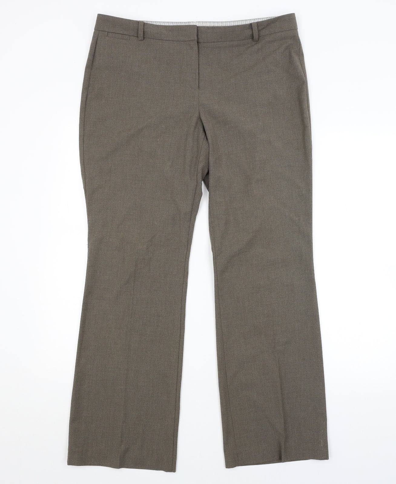 M&S Womens Grey   Trousers  Size 14 L28 in