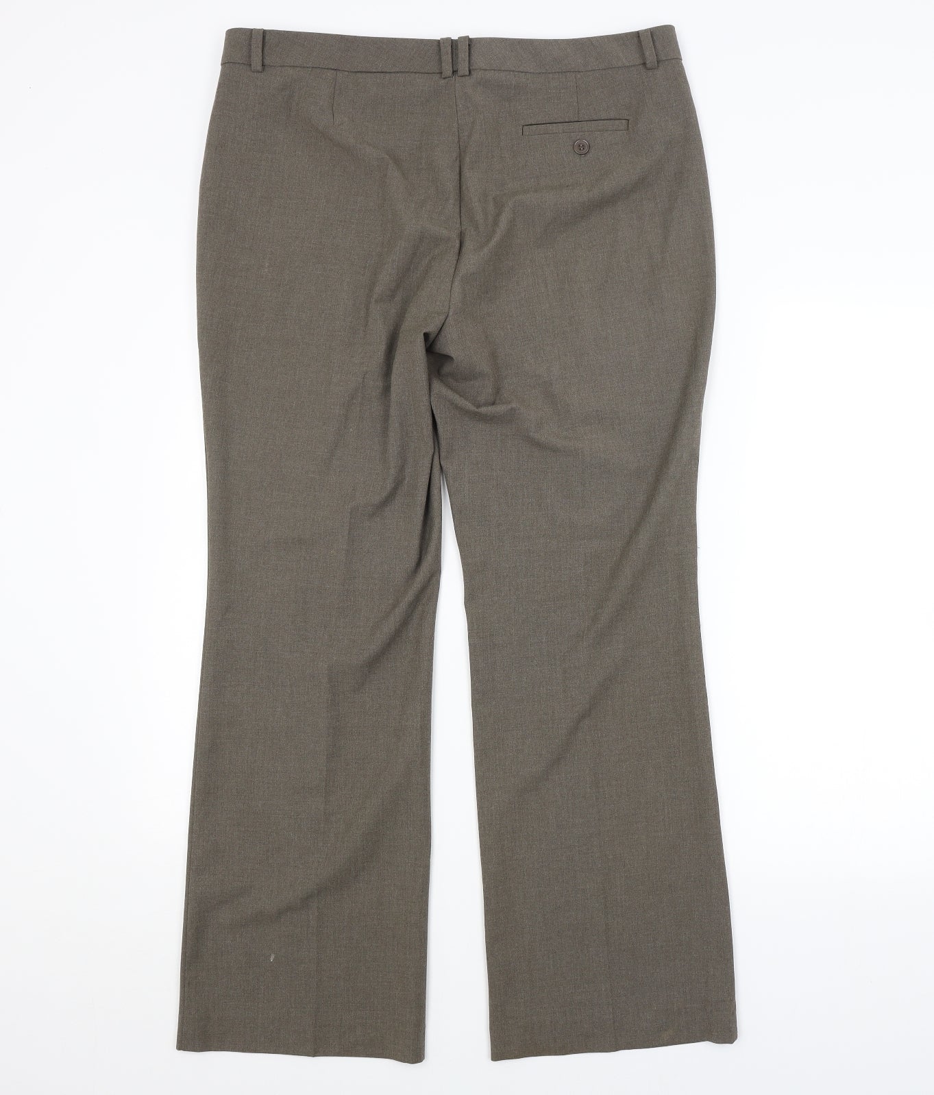 M&S Womens Grey   Trousers  Size 14 L28 in