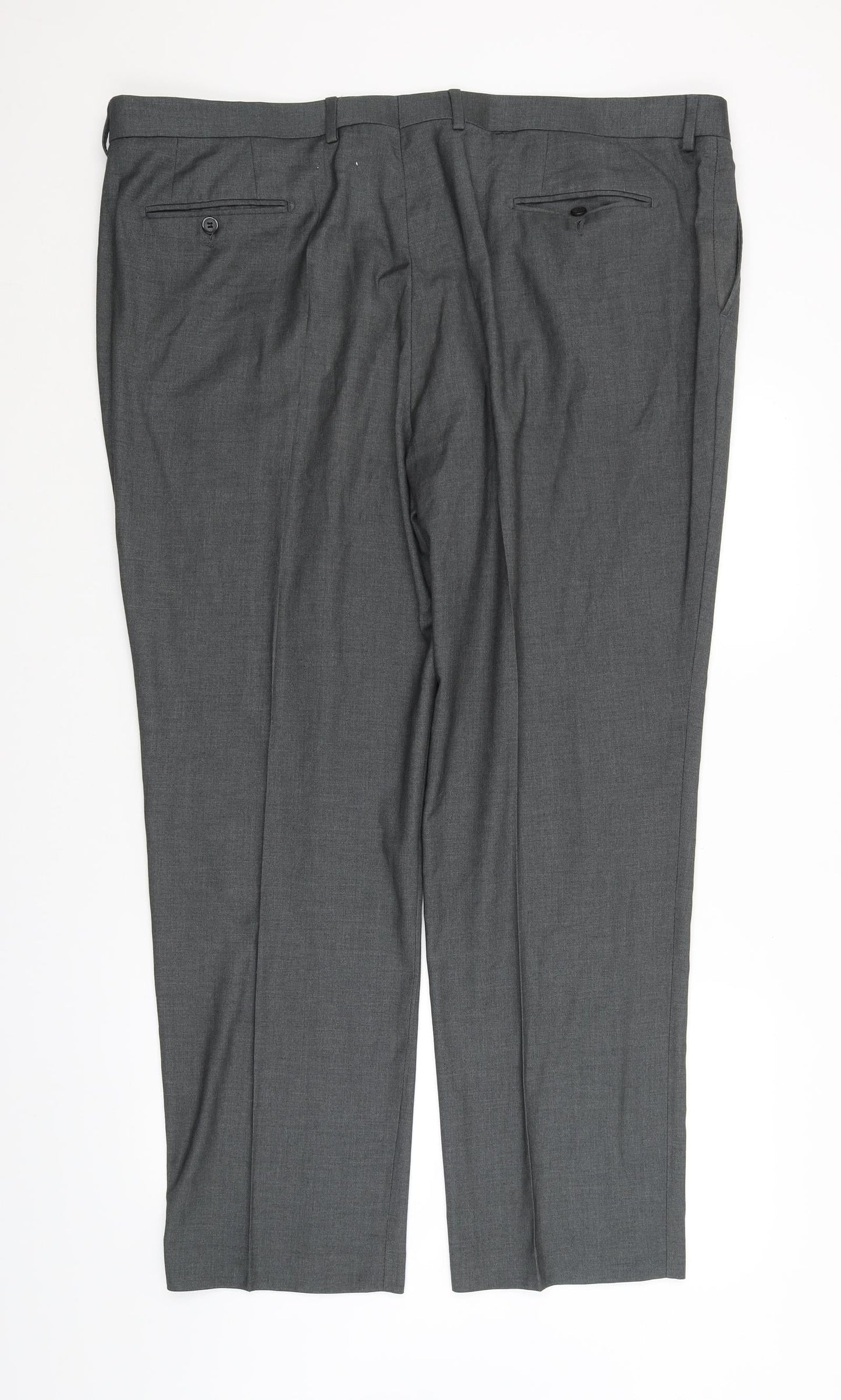 Dobell Womens Grey   Trousers  Size 44 L30 in