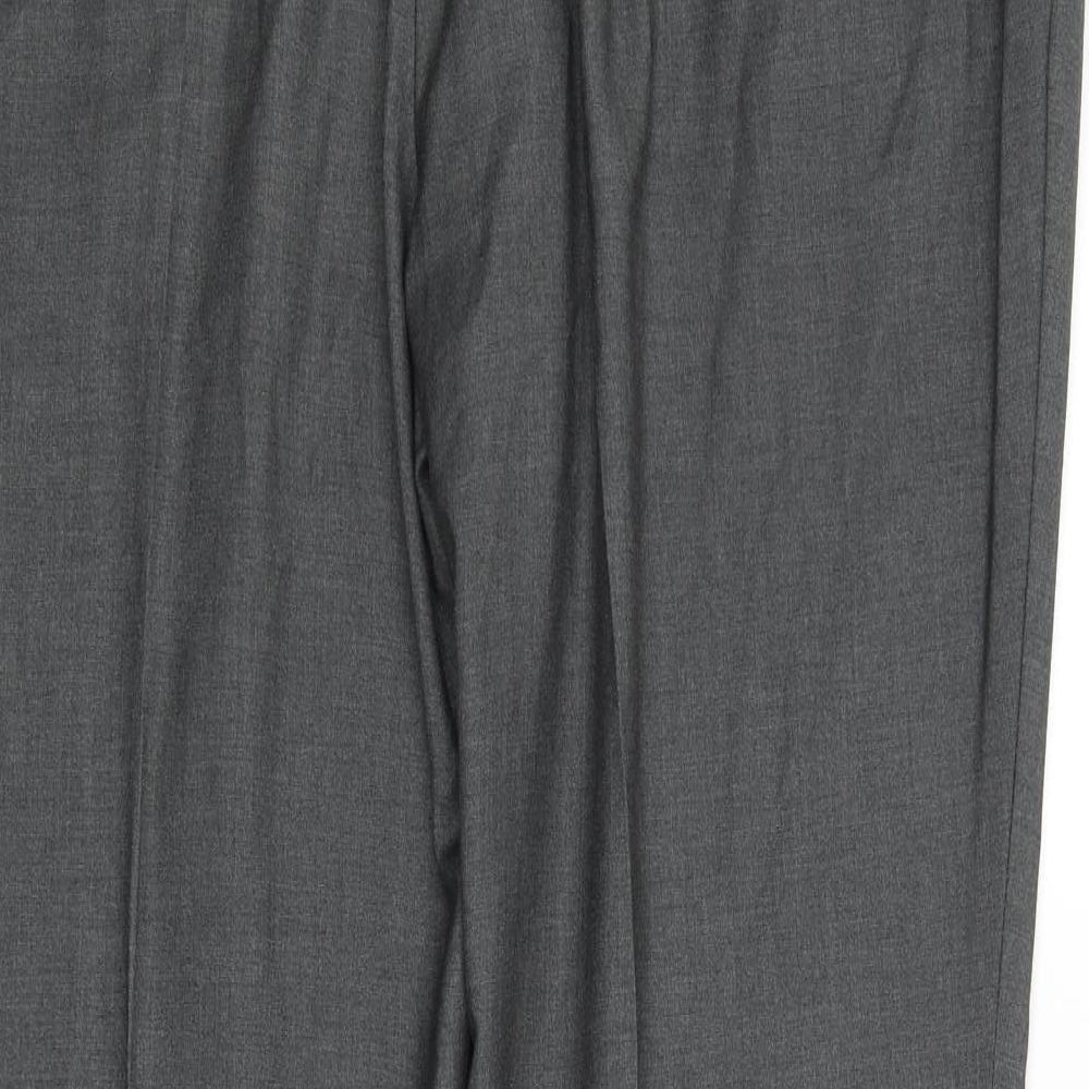 Dobell Womens Grey   Trousers  Size 44 L30 in