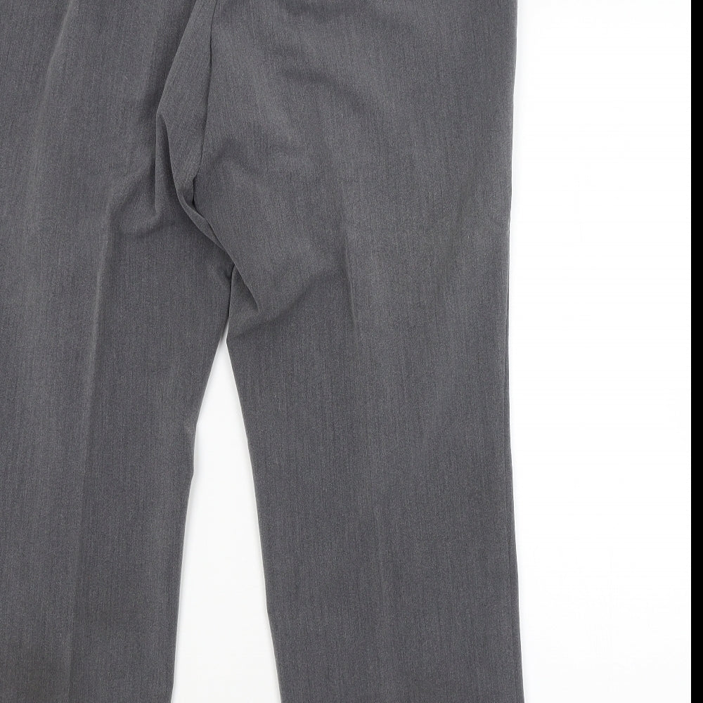 BM Womens Grey   Trousers  Size 18 L27 in