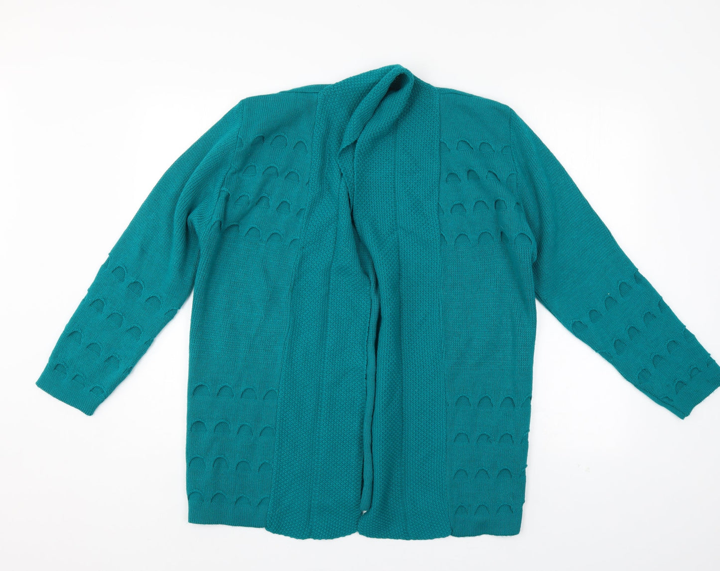 CHIC Womens Green   Cardigan Jumper Size XL