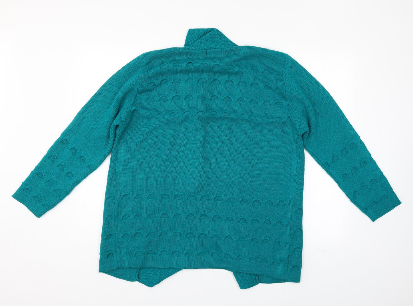CHIC Womens Green   Cardigan Jumper Size XL