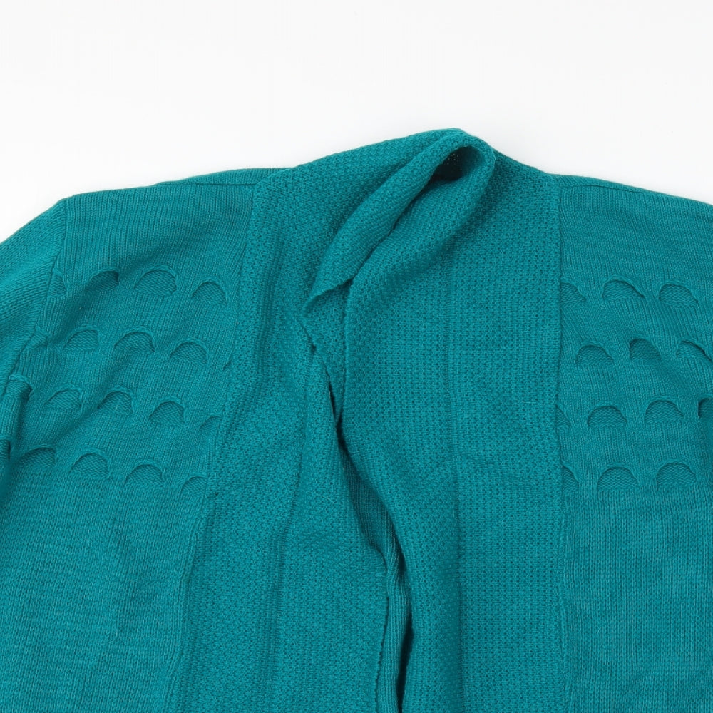 CHIC Womens Green   Cardigan Jumper Size XL
