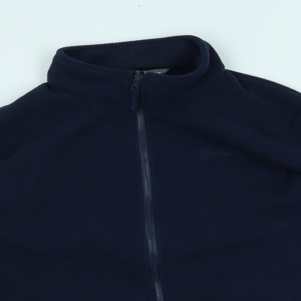 Hi Gear Womens Blue   Full Zip Sweatshirt Size M