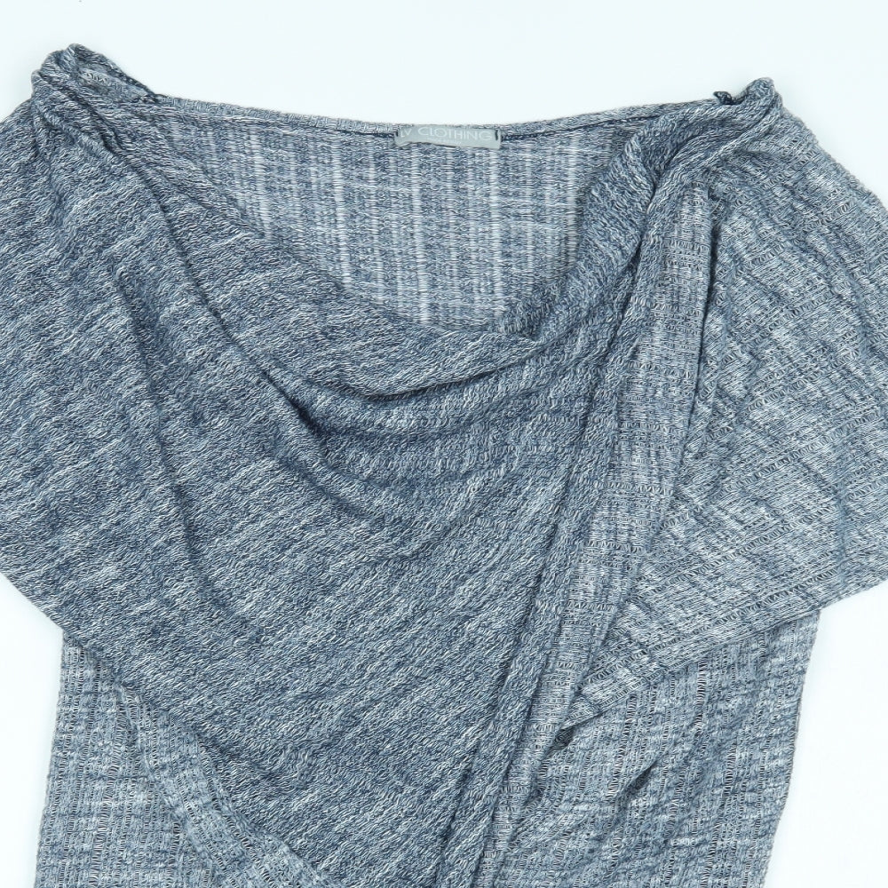 LV Clothing Womens Grey   Pullover Jumper One Size