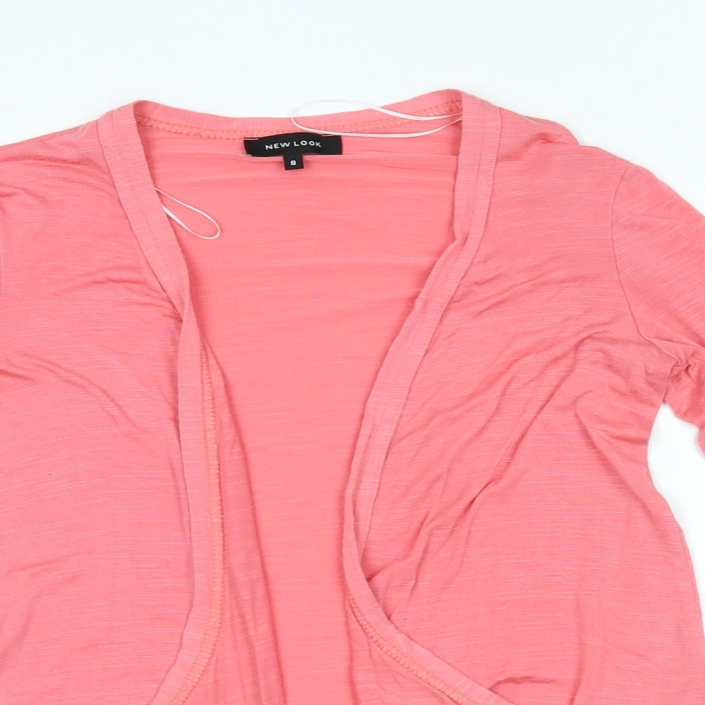 New Look Womens Pink   Cardigan Jumper Size 8